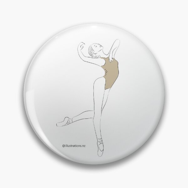 Artikelvorschau, Ballerina Tanz entworfen und verkauft von illustrationsnz.