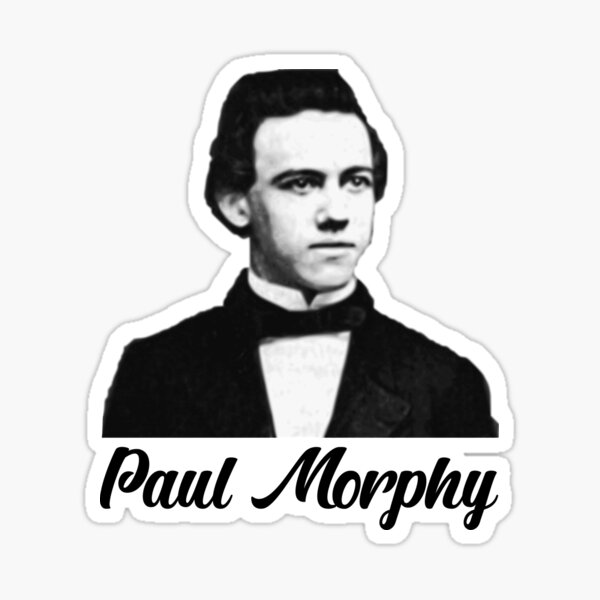 Chess Paul Morphy Sticker