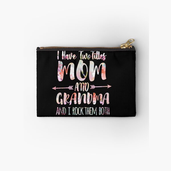 Item preview, I Have Two Titles Mom And Grandma Flower designed and sold by shirti.