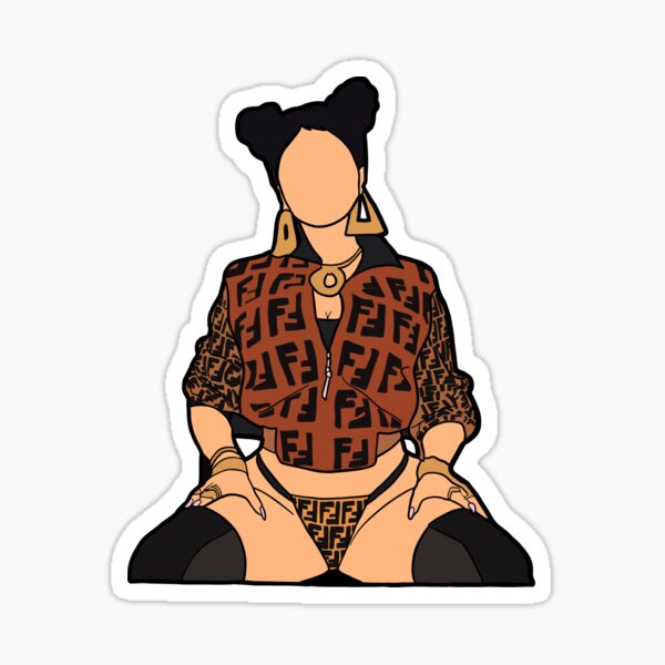 Nicki Minaj - Fendi Sticker