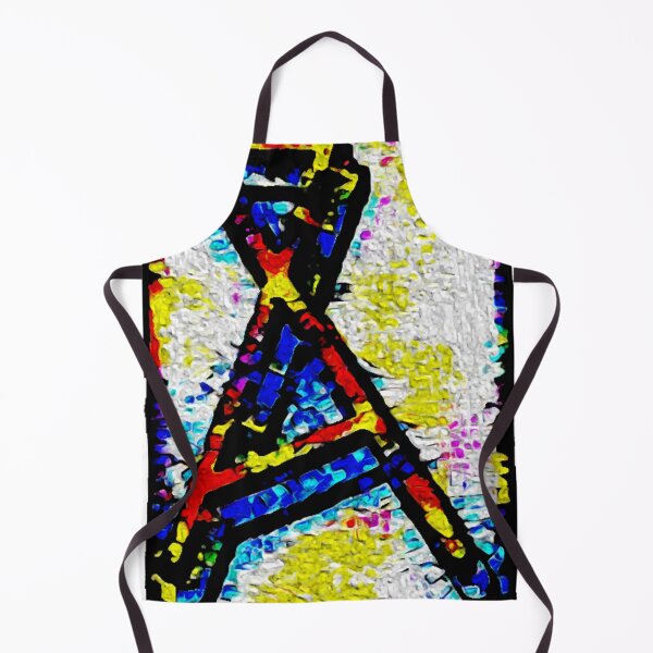 Item preview, THE LETTER A - IN BRIGHT NEON COLOURS designed and sold by Artistree.