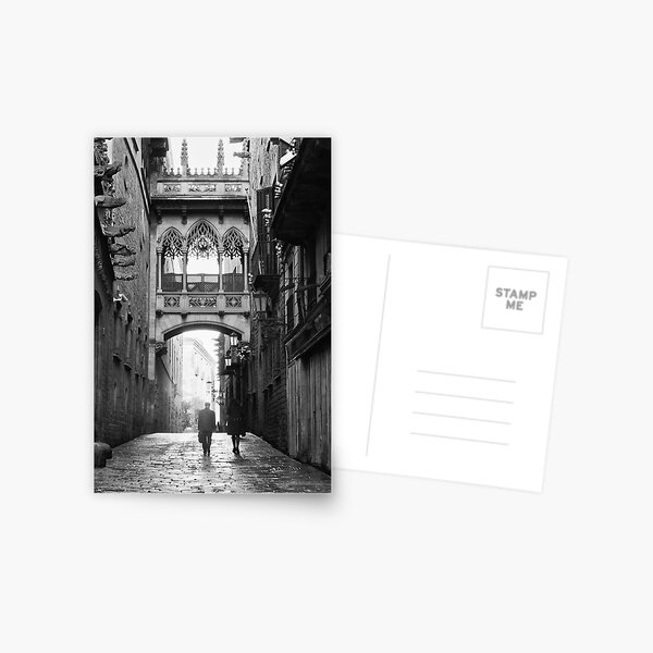 Barri Gotic, Barcelona Postcard