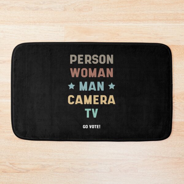 Item preview, Person Woman Man Camera Tv Go Vote! Anti Trump Gift designed and sold by DiogoCalheiros.