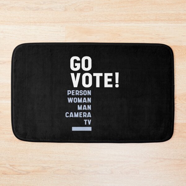 Item preview, Person Woman Man Camera Tv Go Vote! Anti Trump Gift designed and sold by DiogoCalheiros.
