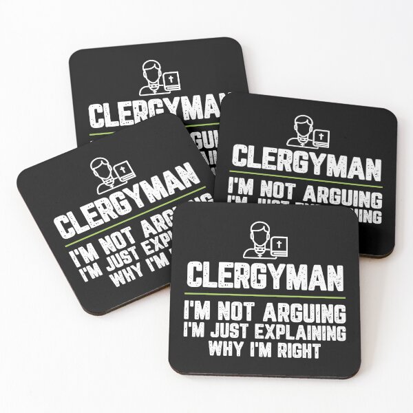 Item preview, Clergyman I'm Not Arguing I'm Just Explaining Why I'm Right Clergyman Gift Funny Shirt Novelty Gag Gift Office Desk Boss Gift designed and sold by Orange Pieces.