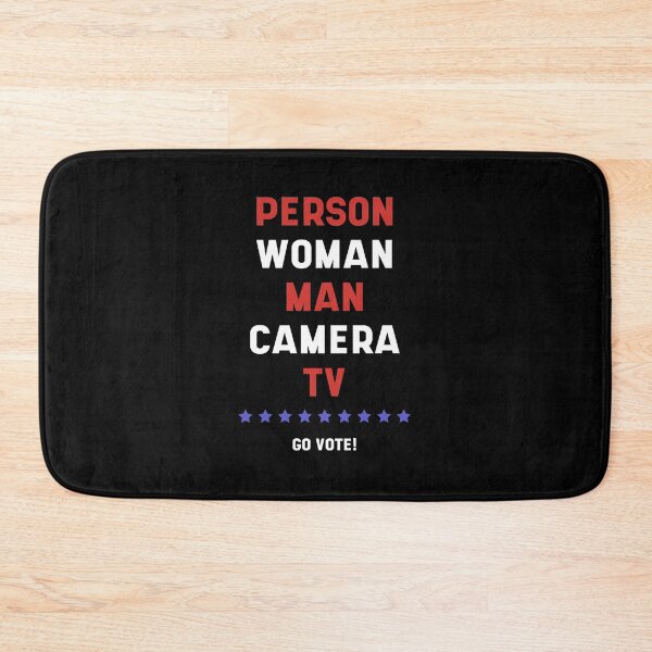 Item preview, Person Woman Man Camera Tv Go Vote! Anti Trump Gift designed and sold by DiogoCalheiros.