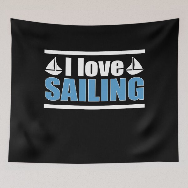 Item preview, I love SAILING (gift) designed and sold by Jannis12.