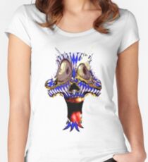 Scull Women's Fitted Scoop T-Shirt