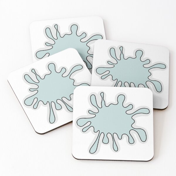 Item preview, Mint Teal Green Paint Splot designed and sold by millafrlan.