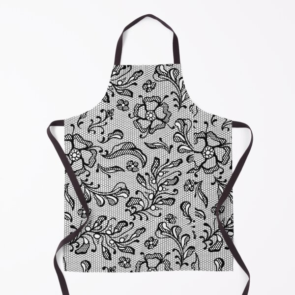 Item preview, Black Lace on White Background designed and sold by AtarangiDesigns.