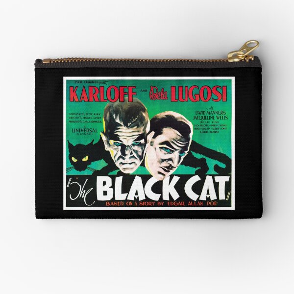 The Black Cat Zipper Pouch