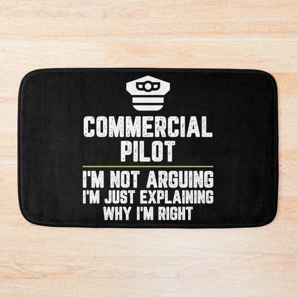 Item preview, Commercial pilot I'm Not Arguing I'm Just Explaining Why I'm Right Commercial pilot Gift Funny Shirt Novelty Gag Gift Office Desk Boss Gift designed and sold by Orange Pieces.