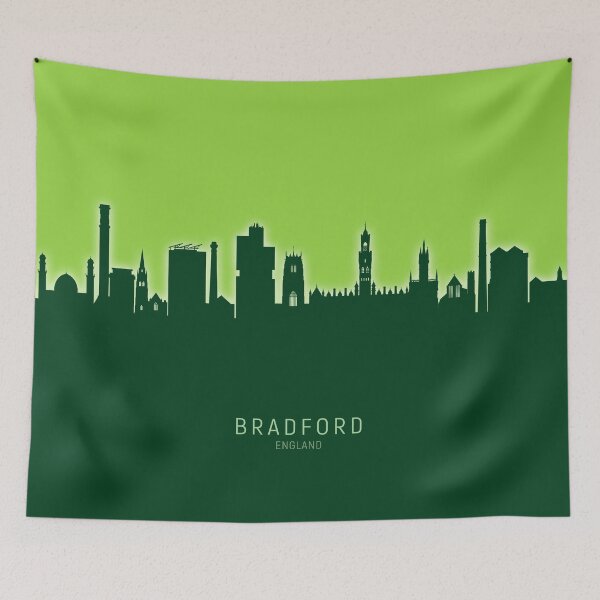 Item preview, Bradford England Skyline designed and sold by ArtPrints.