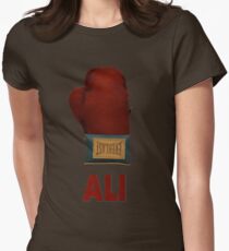 Ali Boxing Glove for Peace Poster Women's Fitted T-Shirt