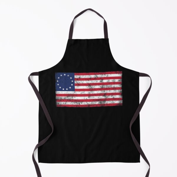 Item preview, Betsy Ross Flag Shirt Vintage Distressed 4th of July USA 1776 Flag T-Shirt designed and sold by BKLS.