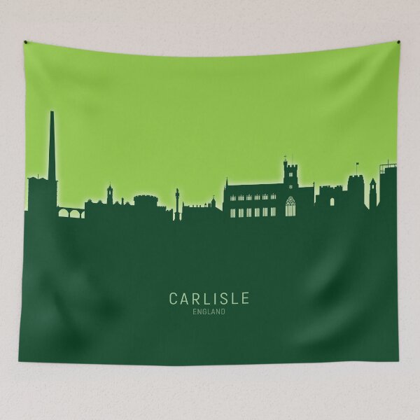Artikelvorschau, Carlisle England Skyline entworfen und verkauft von ArtPrints.