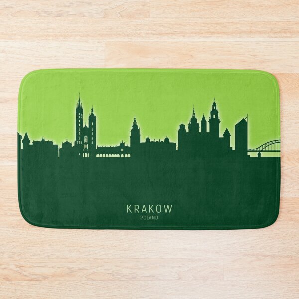 Item preview, Krakow Poland Skyline designed and sold by ArtPrints.