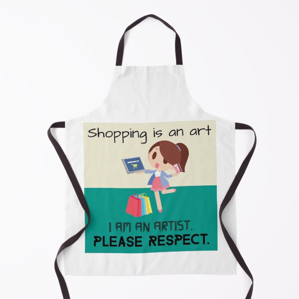 Item preview, Shopping is an art. I am an Artist. Shopping girly quote designed and sold by bhavyaarts.