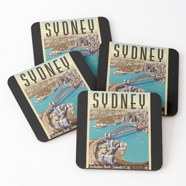 Item preview, 80s retro poster art wall decor vintage Sidney designed and sold by slagalicastrave.