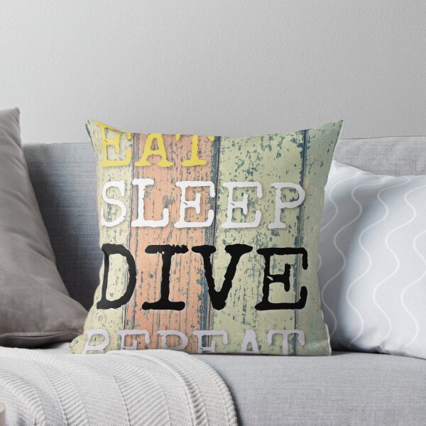 Item preview, Vintage Eat Sleep Dive Repeat,Dive Scuba T-Shirt designed and sold by SeaJayShop.