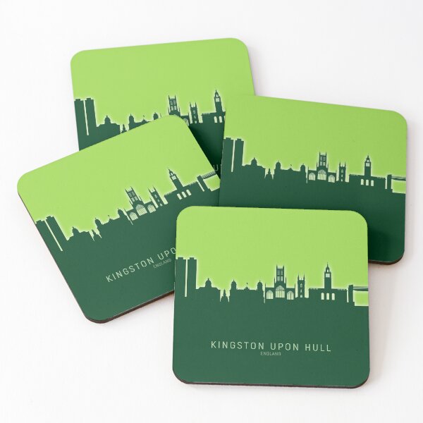 Item preview, Kingston upon Hull England Skyline designed and sold by ArtPrints.