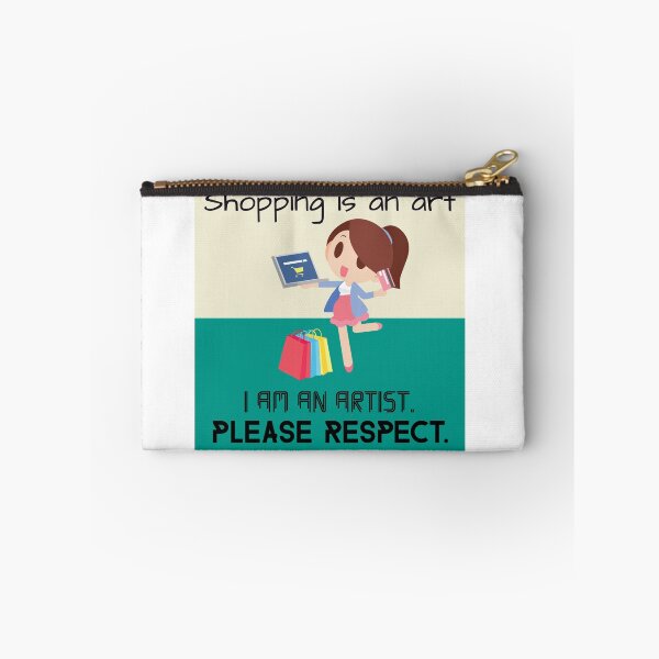 Item preview, Shopping is an art. I am an Artist. Shopping girly quote designed and sold by bhavyaarts.