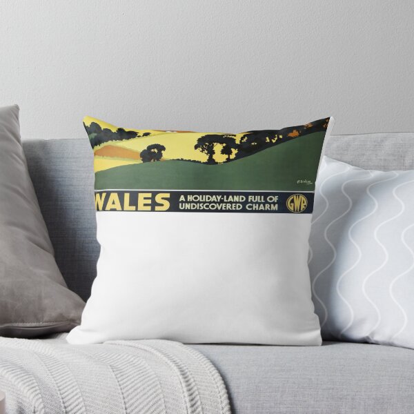 Item preview, cartel ferroviario Wales designed and sold by stickart-marek.
