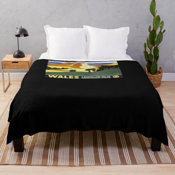 Item preview, cartel ferroviario Wales designed and sold by stickart-marek.