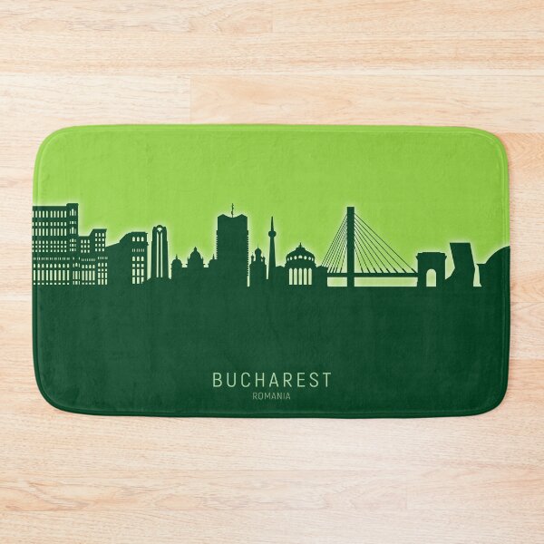 Item preview, Bucharest Romania Skyline designed and sold by ArtPrints.