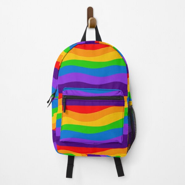 Students Kids Children Rainbow Friends Schoolbag Backpacks Large