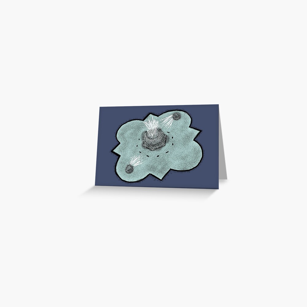 Trafalgar Square Fountain Greeting Card