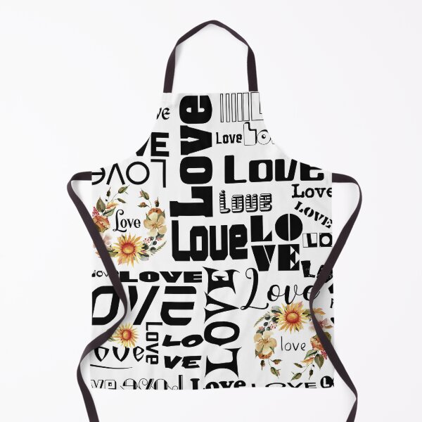 Item preview, BEAUTIFUL WORDSMITH - LOVE TYPOGRAPHY WITH SUNFLOWERS FLORAL WREATHS AND SINGLE FLOWERS designed and sold by Artistree.