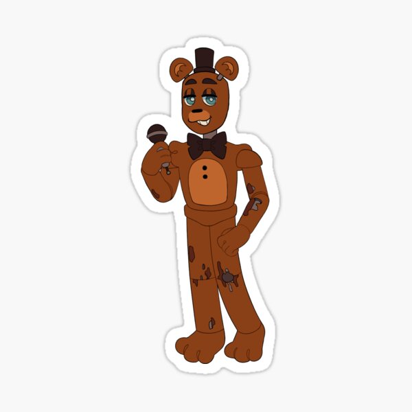 Withered Freddy Stickers for Sale