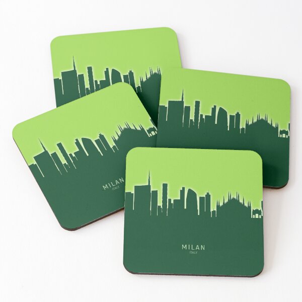 Item preview, Milan Italy Skyline designed and sold by ArtPrints.