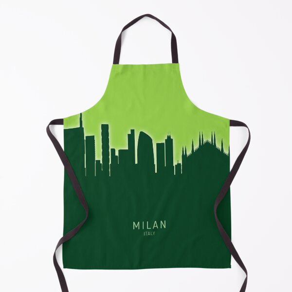 Aperçu de l'œuvre Milan Italy Skyline créée et vendue par ArtPrints.