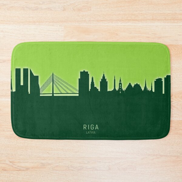 Item preview, Riga Latvia Skyline designed and sold by ArtPrints.
