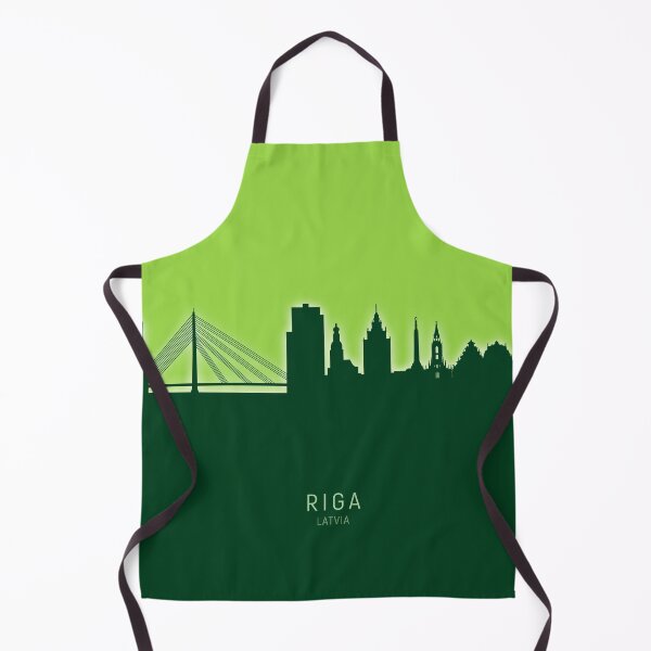 Item preview, Riga Latvia Skyline designed and sold by ArtPrints.