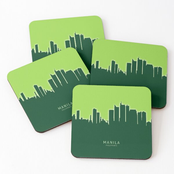 Item preview, Manila Philippines Skyline designed and sold by ArtPrints.