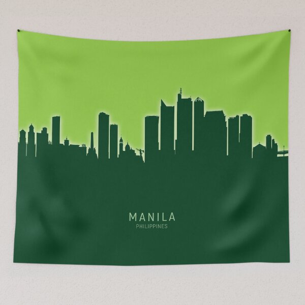 Item preview, Manila Philippines Skyline designed and sold by ArtPrints.