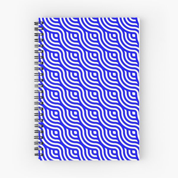 Item preview, Blue Wave Seamless Pattern designed and sold by aedicen.