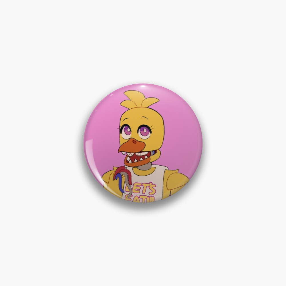 Funtime Chica Transparent Pin for Sale by dongoverlord