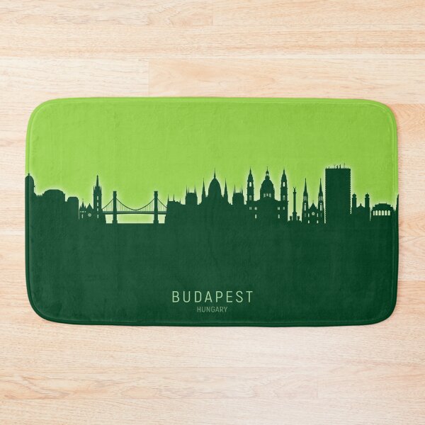 Item preview, Budapest Hungary Skyline designed and sold by ArtPrints.