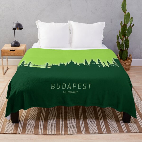 Artikelvorschau, Budapest Hungary Skyline entworfen und verkauft von ArtPrints.
