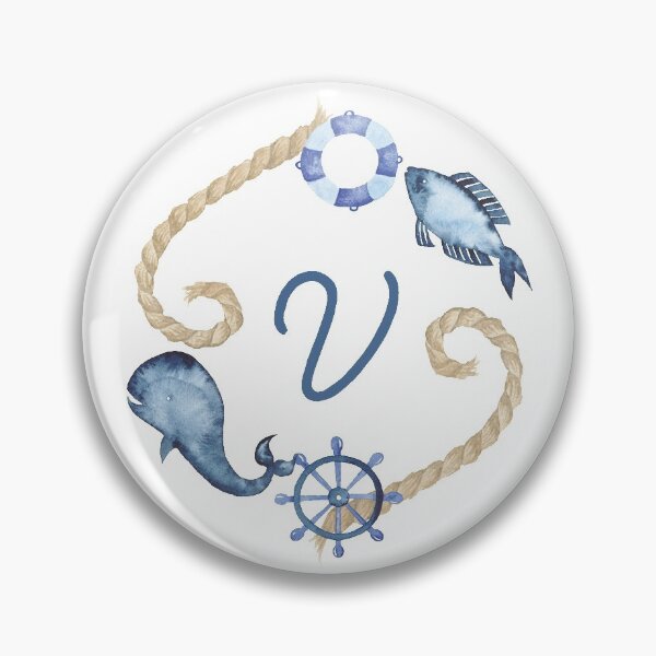 Item preview, Coastal Initial Wreath V designed and sold by limeandcedar.