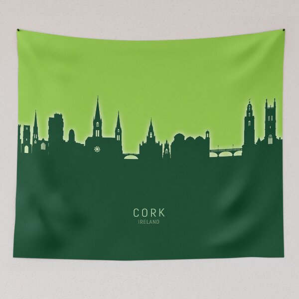 Item preview, Cork Ireland Skyline designed and sold by ArtPrints.