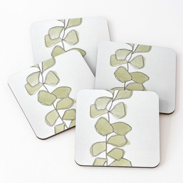 Item preview, Watercolour Leaves designed and sold by ArtbySophia.