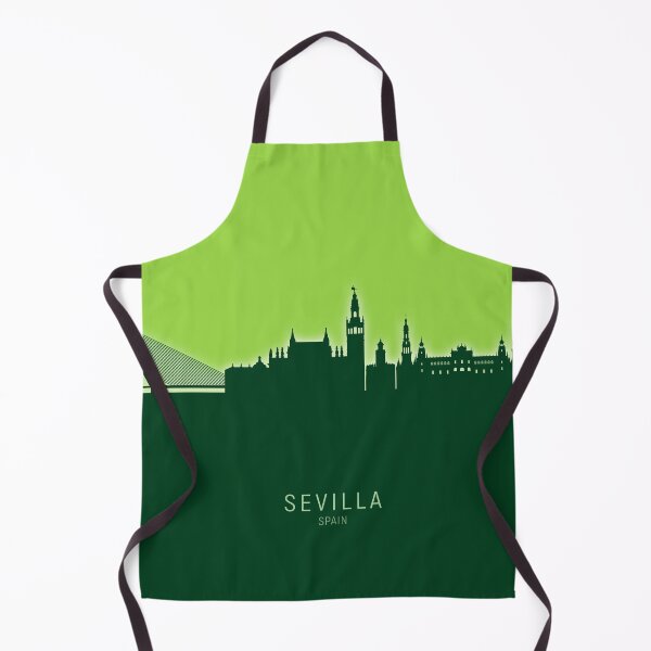 Item preview, Sevilla Spain Skyline designed and sold by ArtPrints.