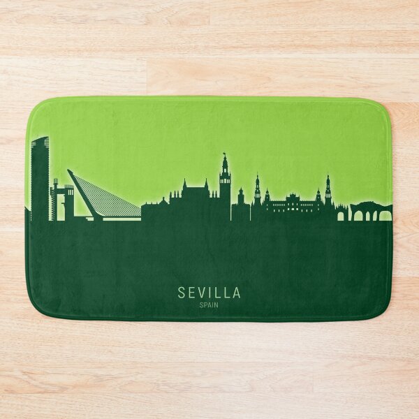 Item preview, Sevilla Spain Skyline designed and sold by ArtPrints.