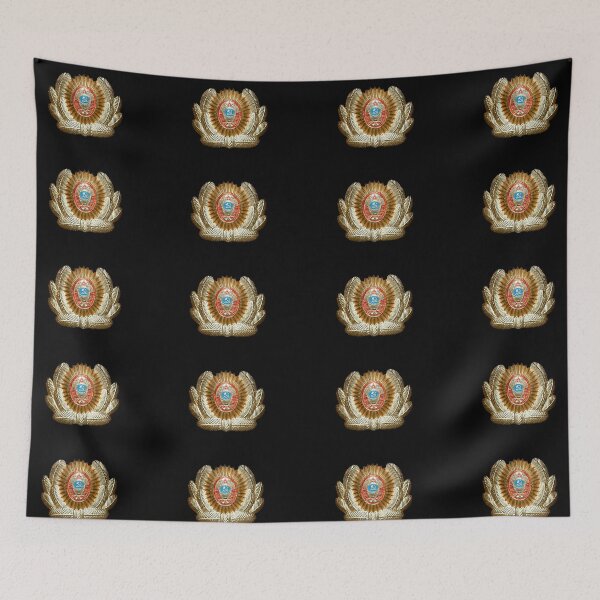 Item preview, Soviet Red Army Officer Uniform Cap Badge designed and sold by yurix.