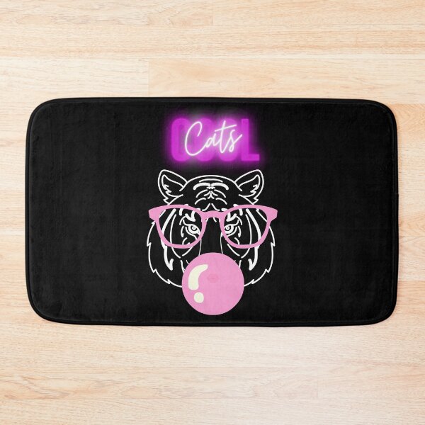 Item preview, Cool Cats - A Supercool Bubble Gum Blowing Tiger with Goggles for your Girl Gang designed and sold by WildWoyages.